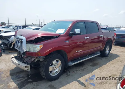 2010 Toyota Tundra Limited 5.7L V8 из США, поврежденный, VIN 5TFHW5F12AX119367